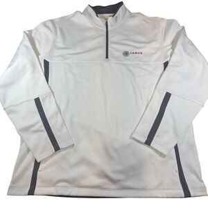 Nike Golf Therma Fit 1/4 Zip Pullover White Men's Size L